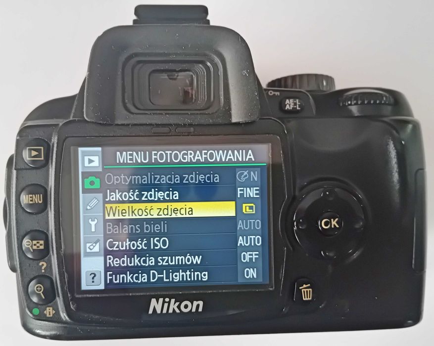 Nikon D60 spawny