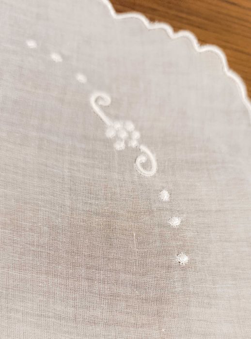 Par de Naperons em Organdi