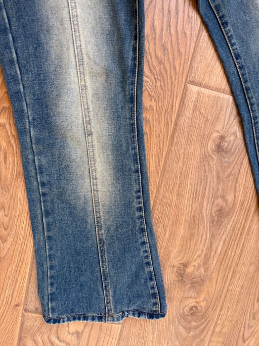 Джинси жіночі сині варьонки Zara hm mango з ременем кльош