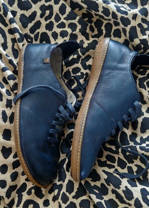 Półbuty skórzane navy skóra mega wygodne EL NATURALISTA bdb 40 450,-