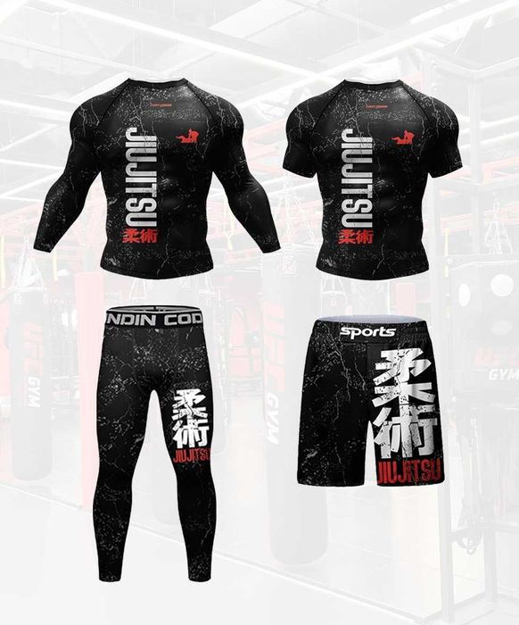 Дитячий 4 в 1 Cody Lundin рашгард, легінси, шорти, футболка.