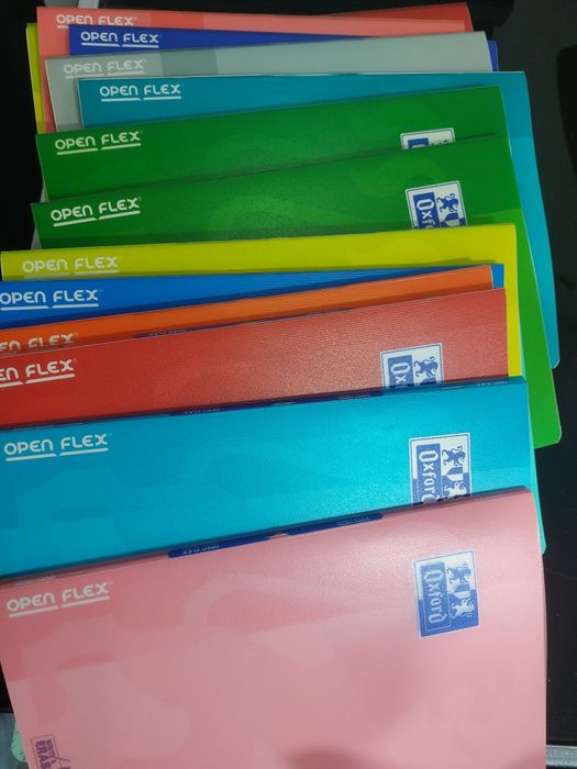 Caderno escolar Oxford