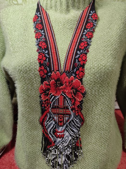 Гердан з  бісеру
