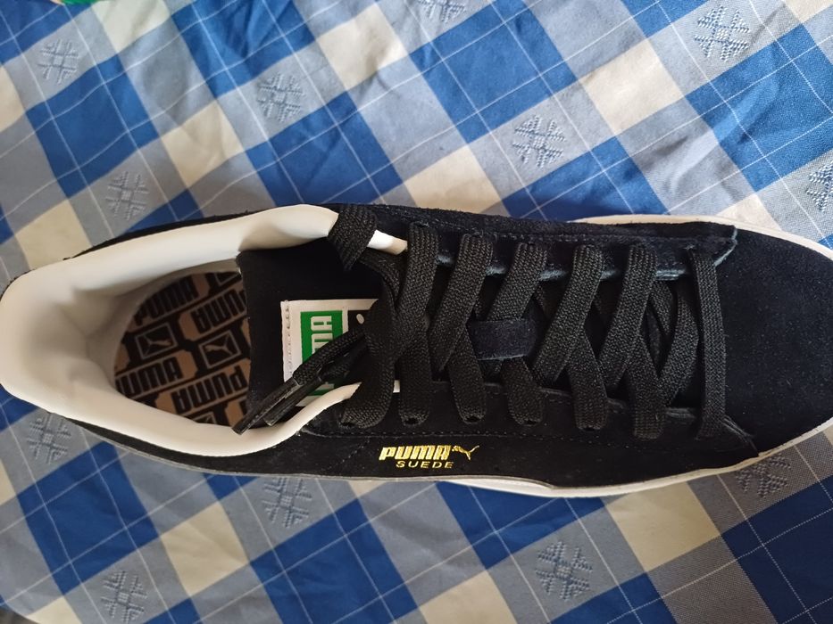 Sapatilhas puma de camurça