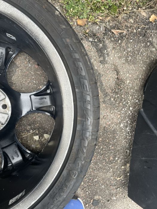 Диск vw gti з шиною Firestone Firehawk Indy 500 225/40 R18 92W