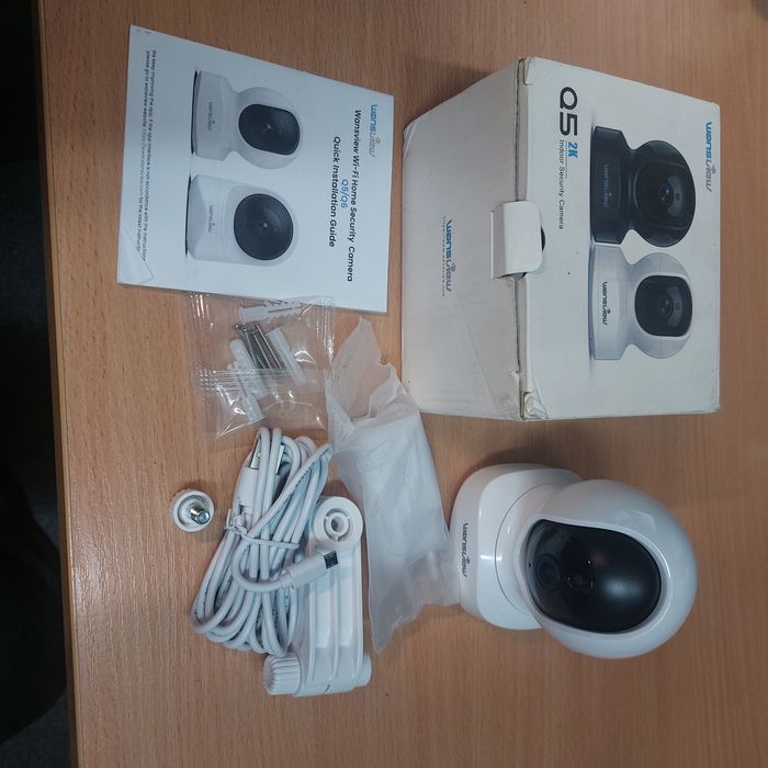 Kamera 2K 3MP 2szt IP65 WiFi Wewnętrzna Zewnętrzna Alarm App
