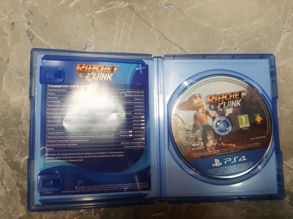 Диск на ПС4 Ratchet and Clannk