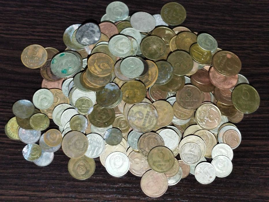 Монеты СССР 350 шт.