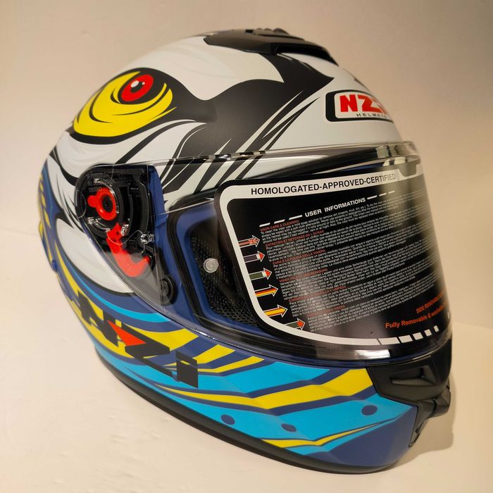Capacete junior NZi trendy 2 mota scooter novo