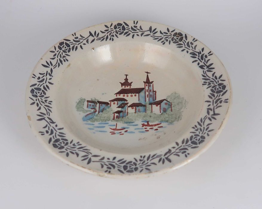 Prato Faiança do Norte Séc. XIX