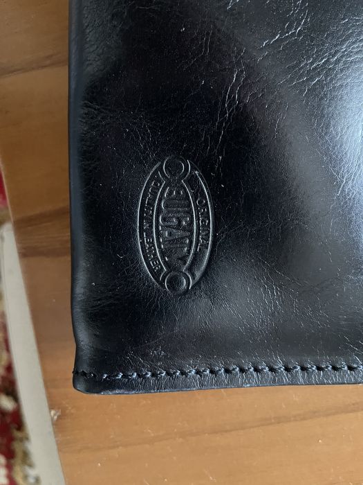 Pasta em couro genuino