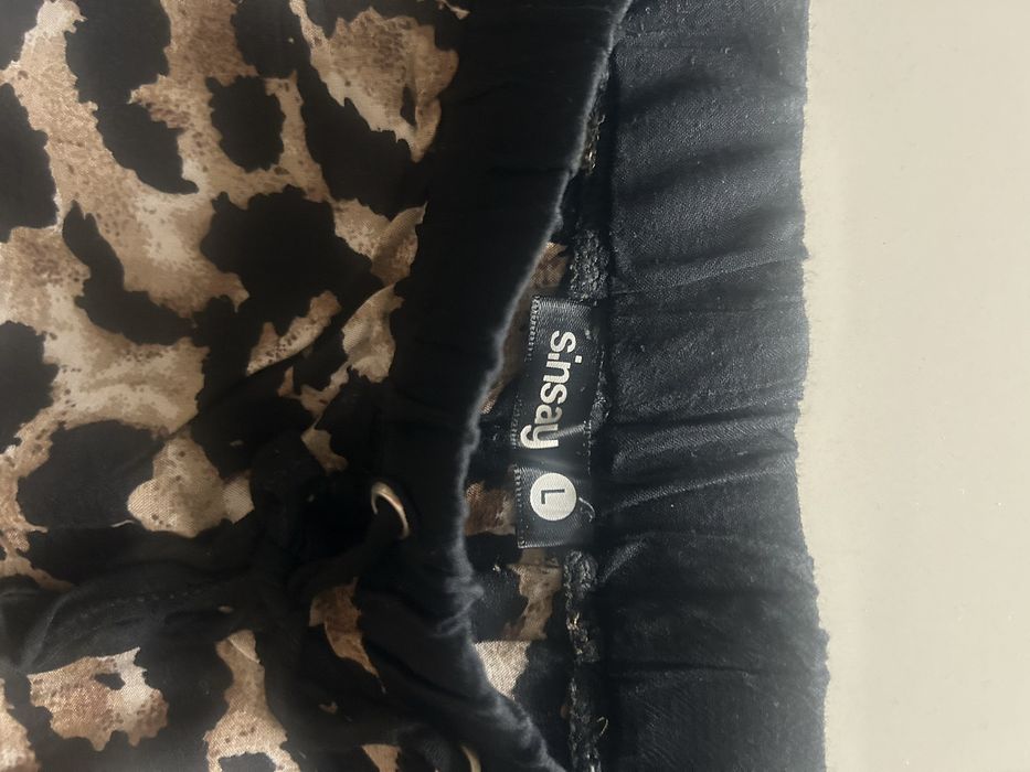 Spodnie Sinsay zwierzecy print L