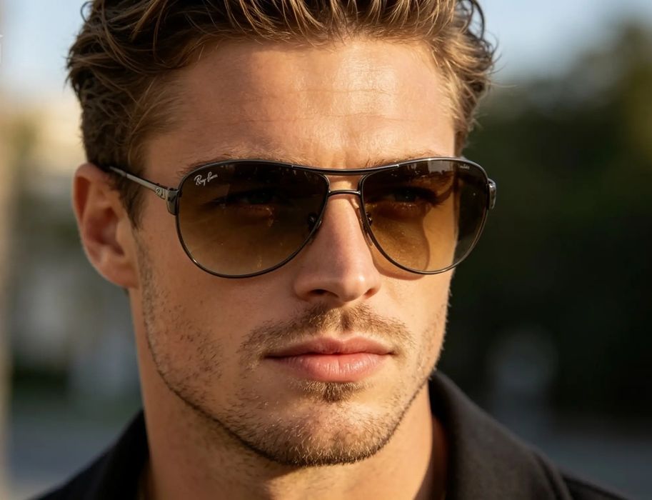 Okulary przeciwsłoneczne Ray-Ban RB3386 Aviator / Cockpit – Klasyk!