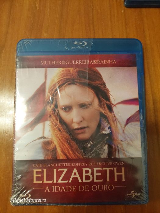Blu Ray Elizabeth novo selado