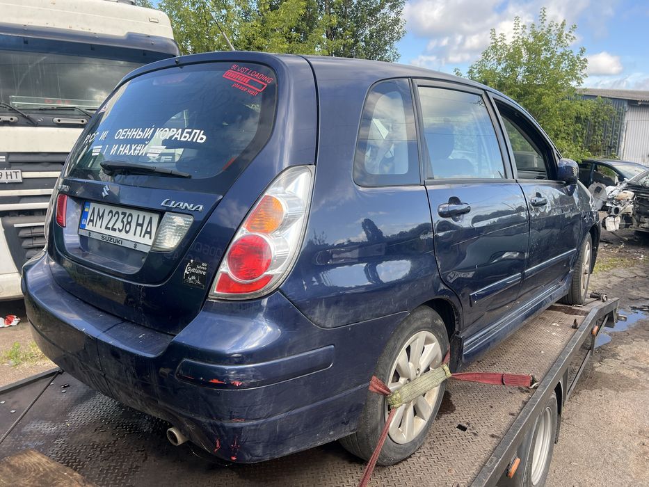 Разборка Suzuki Liana 2004 по 2007 року 1.6 бензин M16A Механіка