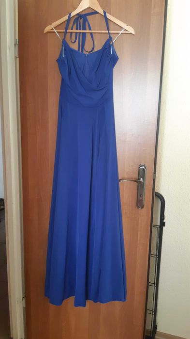 Chabrowa długa sukienka Duet A&M