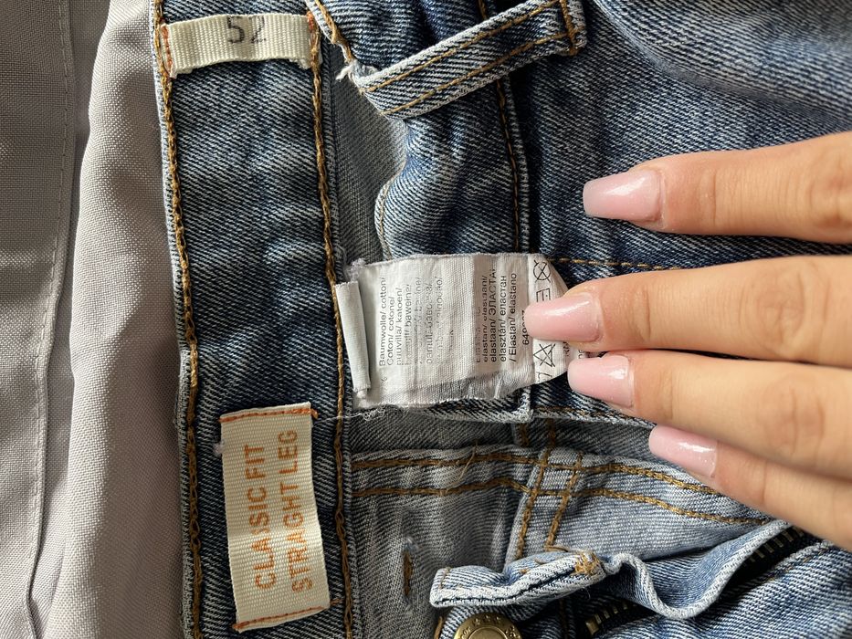 Jeansy meskie rozmiar 52