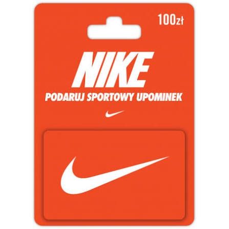 NIKE 100 / 200 / 300 PLN – Karta Podarunkowa | Okazja -15%