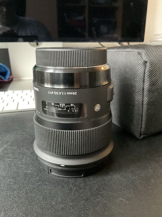 Obiektyw Sigma Art 24mm 1.4 ef Canon