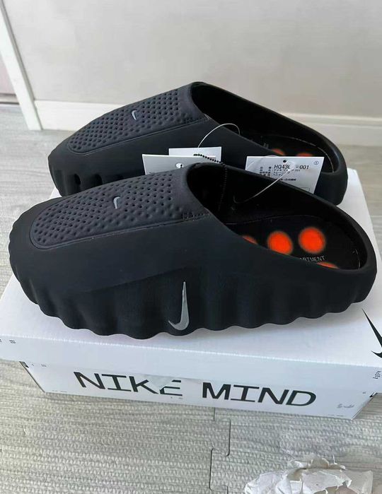 Nike Mind 001 Slide Black Chrome R.40
