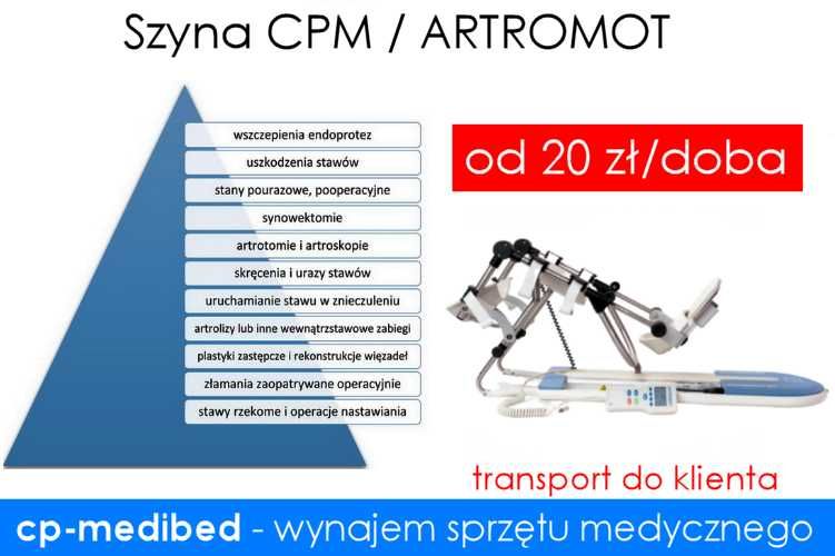 Szyna CPM ARTROMOT - Katowice, Tychy, Czechowice Dziedzice/ Wynajem /