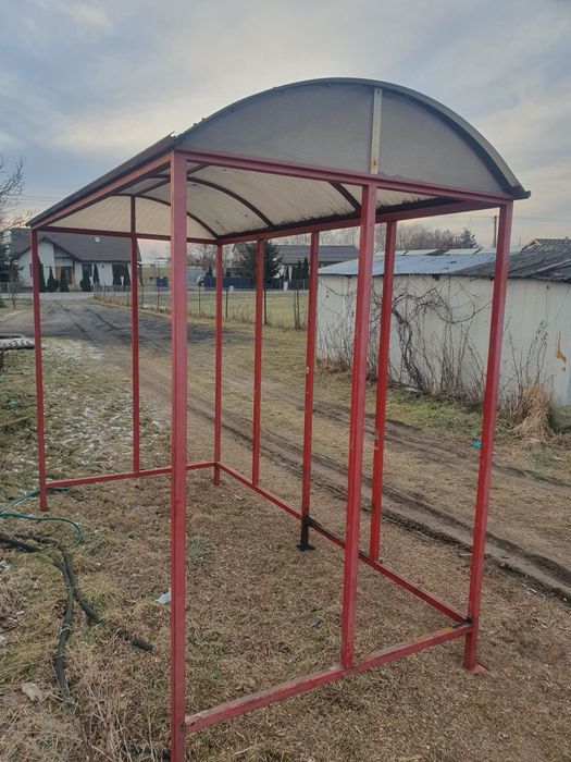 Wiata na drewno opał