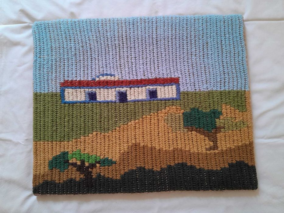 Almofadas e Quadros em Arraiolos