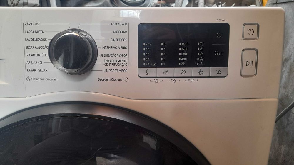 maquina de lavar 8 quilos e seca 5 1400 rpm SANSUNG exelente