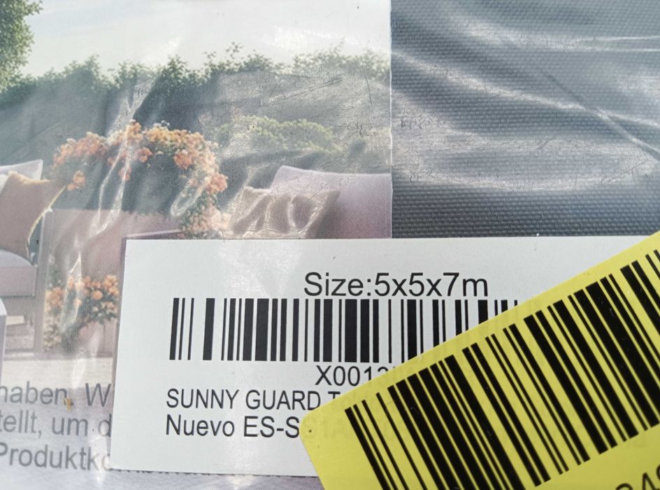 SUNNY GUARD Toldo Triângulo 5x5x7m