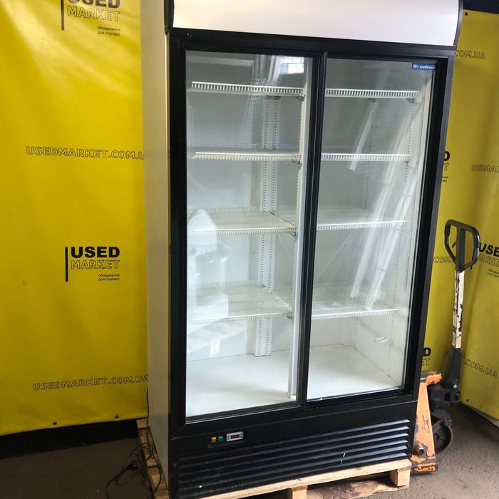Холодильна шафа UBC Ice Stream Large подвійні скляні двері, гарантія