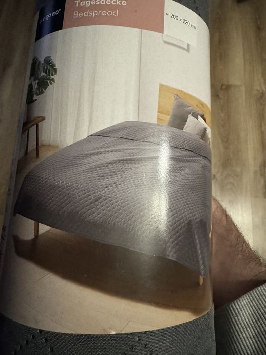 Narzuta na łóżko 200 x 220 cm