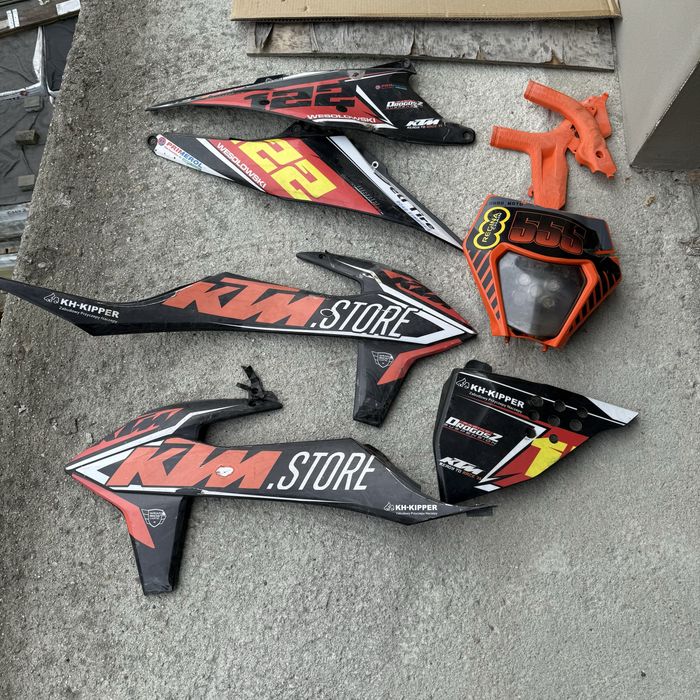 Plastiki owiewki ktm sx sxf excf