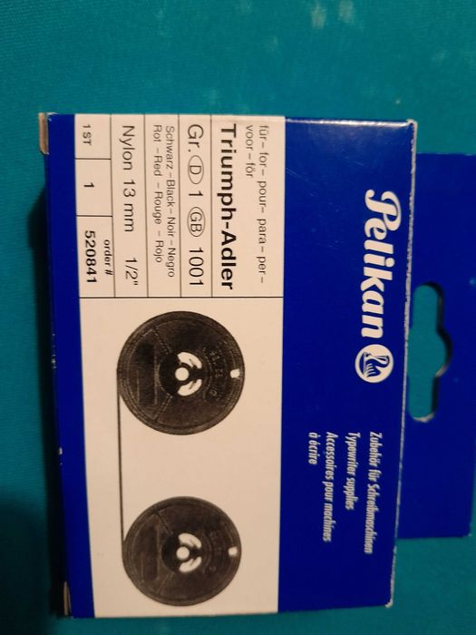 fita para máquina de escrever