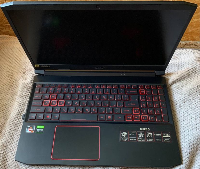 Ігровий ноутбук Acer Nitro 5 AN515-44 повний комплект