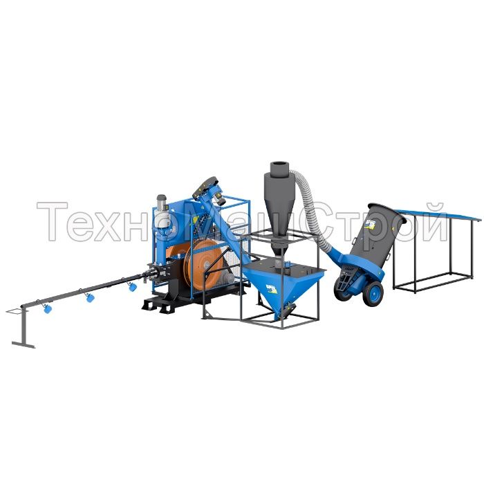 Ударний прес для брикетів (брикетувальник) "Ecopress"