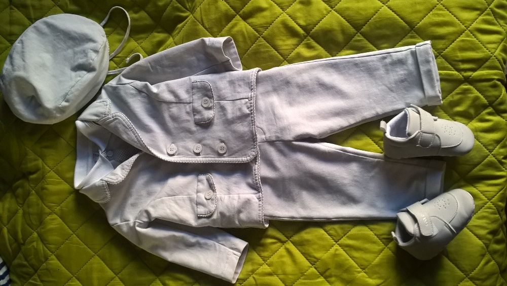 Garnitur na chrzest Coccodrillo rom. 74 chrzciny komplet