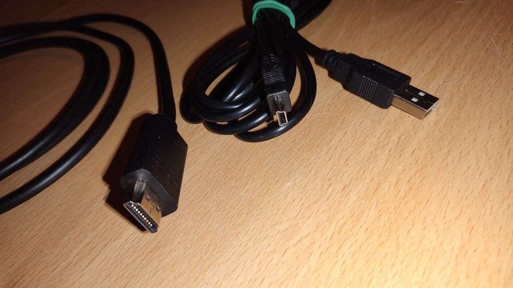 kable przewody do konsoli PlayStation 3 ps3 USB mini HDMI zasilania 8