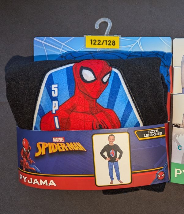 Пижама теплая бельё Спайдермен