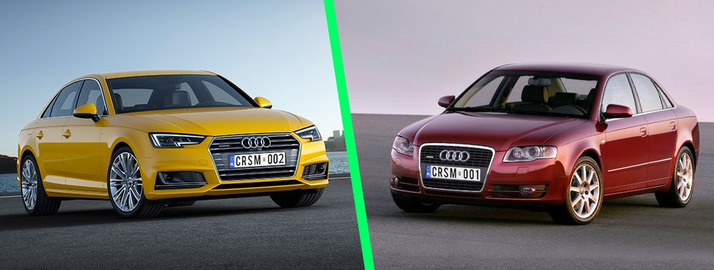 Używane Audi A4 B7 vs. nowe Audi A4 B9