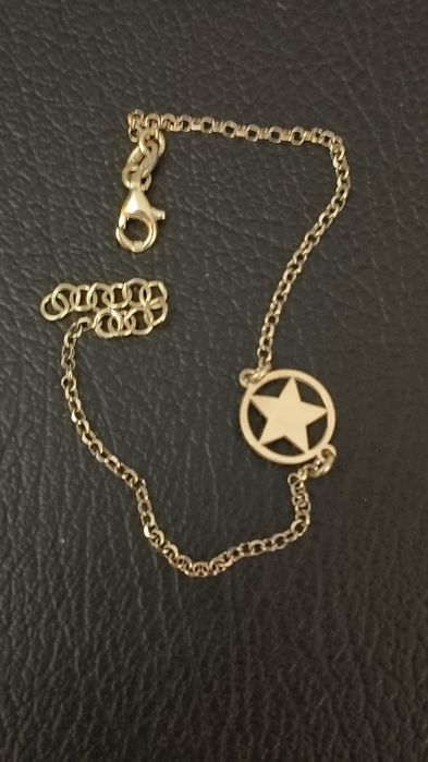 Pulseira em prata estrela