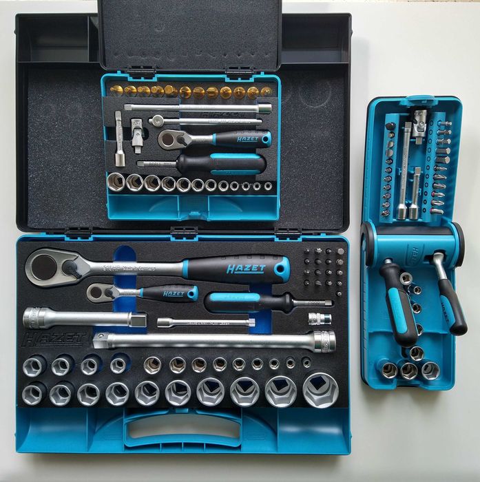 Наборы Hazet 953 HP 1/4 и 1/2 1000нм / Wera 8100 SA/SC 2: 4 900