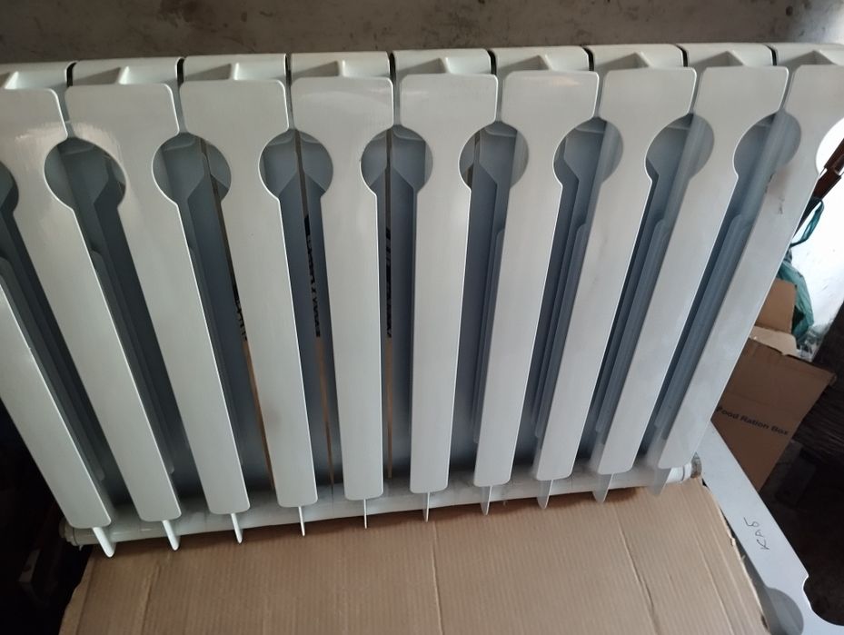 Продам алюминиевые батареи 10 секций