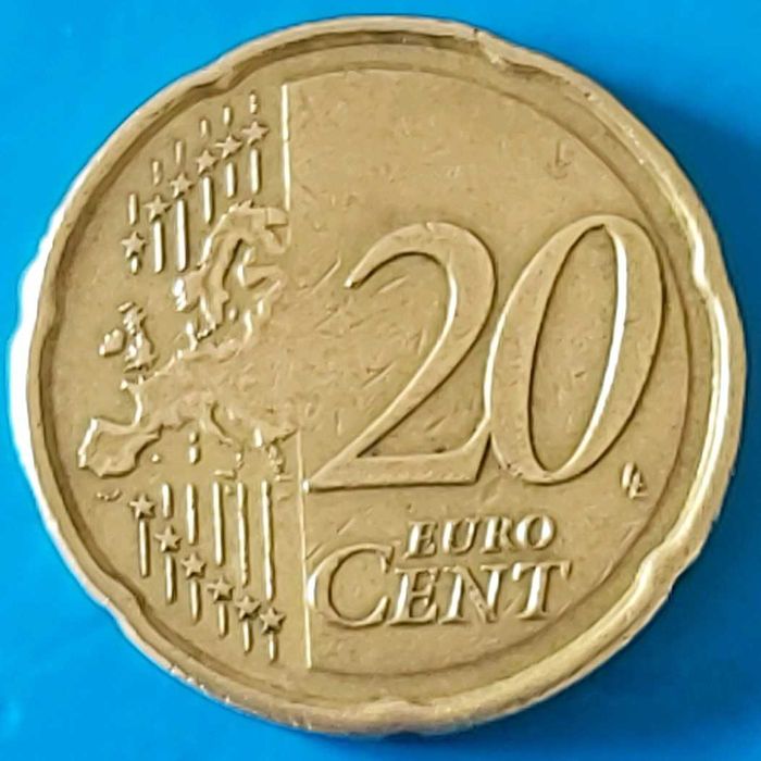 20 Cêntimos de 2007 de Espanha, Miguel Cervantes