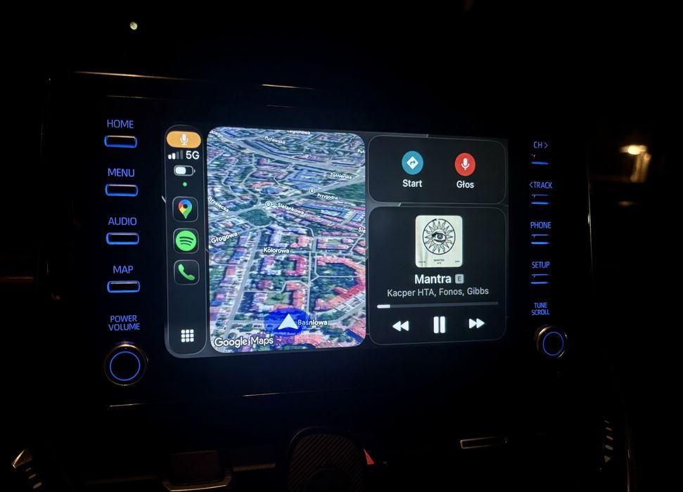CAŁA POLSKA  Instalacja Apple CarPlay i Android Auto Toyota Rav4 Corolla Camry