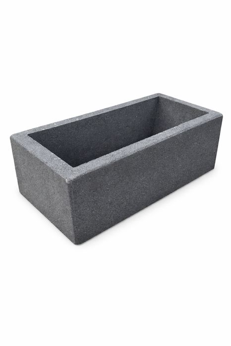 Gazony betonowe prostokątne  79x39x30 donice ogrodowe gładkie. Gazon betonowy donica ogrodowa. Producent. Dostawa cala Pl