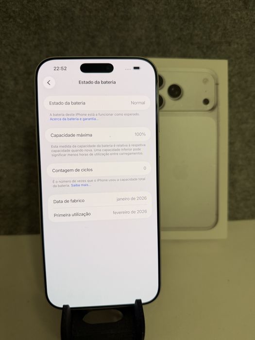 IPhone 17 Pro Max 512GB Silver a estrear ( 0 ciclos)