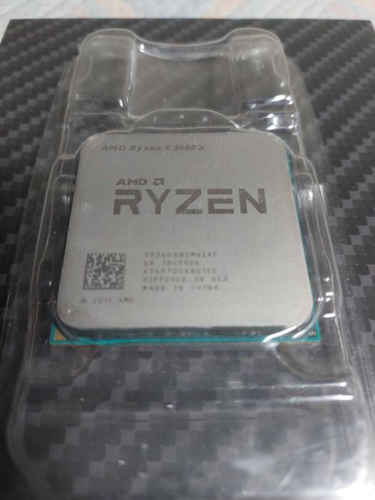 Processador / CPU AMD Ryzen 5 2600X - 6 cores - 12 Threads