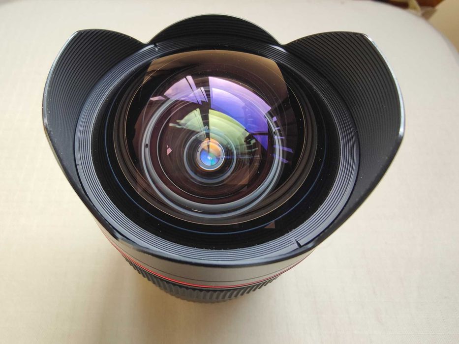 Objectiva Canon série L  14mm f 2.8 em perfeito estado