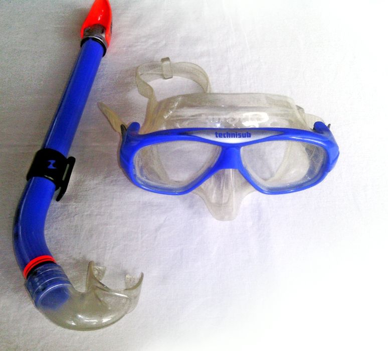 Маска + трубка Technisub Aqualung (Италия)