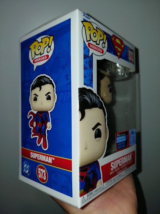 Funko Pop Heroes Superman (Angry) 2025 Fall Convention Limited Edition 573